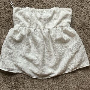 Strapless Empire Waist Top